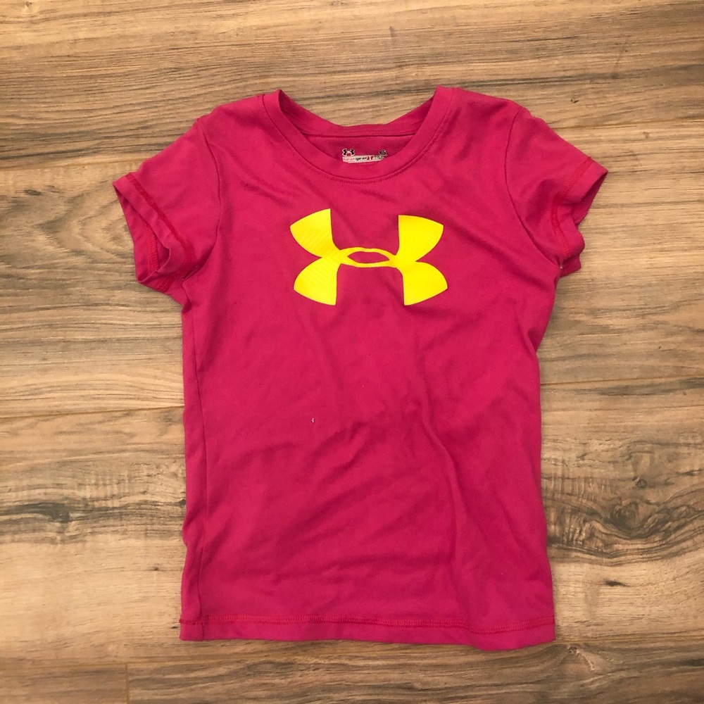 ✅PICK 5 for $20✅ Girls 6 Under Armour Pink Tee